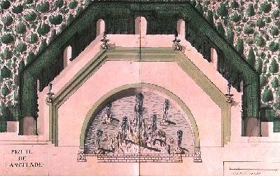 Design for the Bassin de lEncelade at Versailles