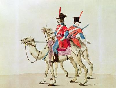Soldiers of the Dromedary Regiment