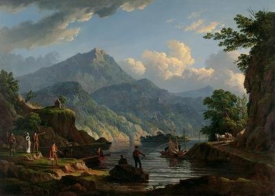 Landscape with a Tourist at Loch Katrine