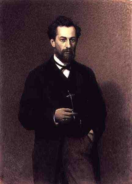 Portrait of Mikhail Konstantinovich Klodt 1832-1902
