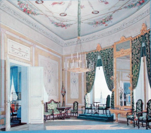 Drawing Room in the Nikolai Tchudov Palace in the Kremlin