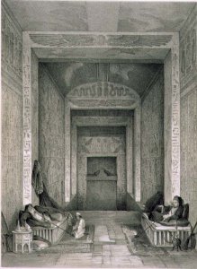 Entrance to a tomb in the Valley of the Kings