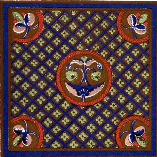 Border of a manuscript in the British Museum Chapter VII