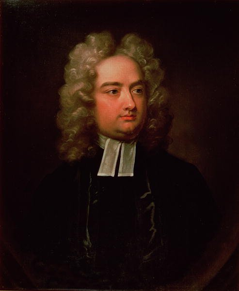 Study Portrait of Jonathan Swift 1667-1745