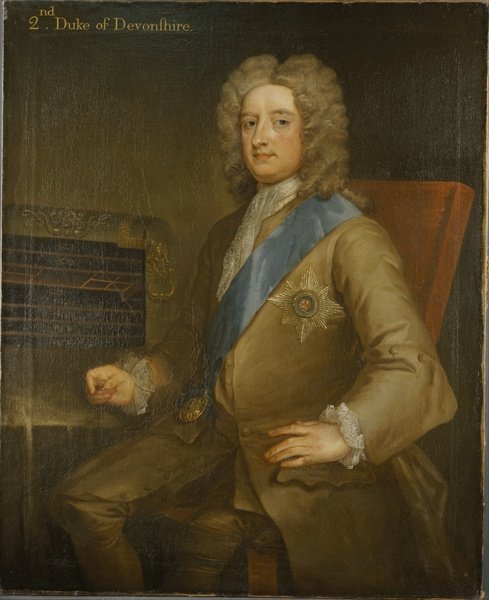 Portrait of William Cavendish 2nd Duke of Devonshire