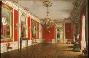 The Reception Room of the Hofburg Palace Vienna