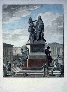 Project for a Monument Dedicated to Louis XVI 1754-93 and Henri IV 1553-1610