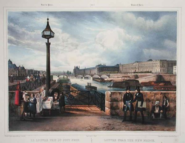 The Louvre Near the New Bridge