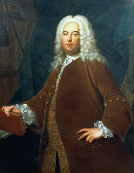 Portrait of George Frederick Handel 1685-1759