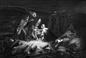 The Battle Field of the Alma the Night after the Battle