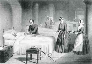 Miss Nightingale in the Hospital at Scutari