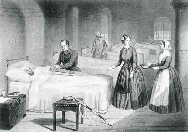 Miss Nightingale in the Hospital at Scutari