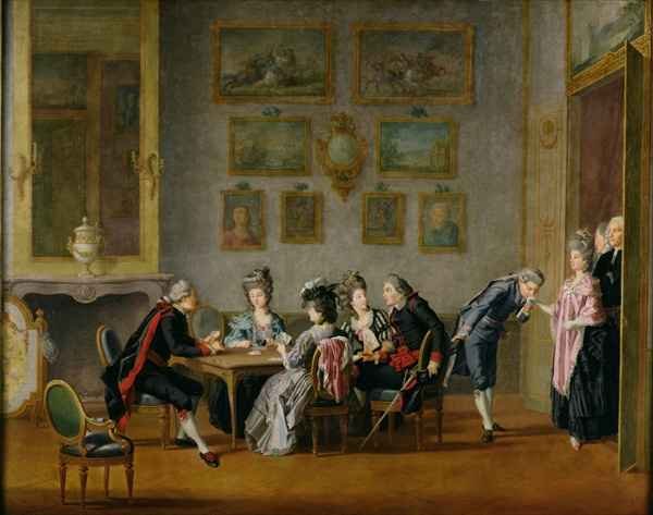 Card Party in the Home of Elis Schroderheim