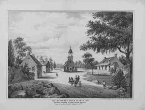 Old Reformed Dutch Church in 1776