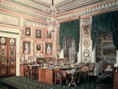 The Study of Alexander III 1845-94 at Gatchina Palace