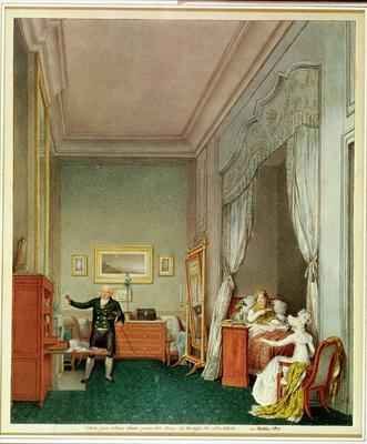 The Empresss Bedroom with the Duchesse de Montebello and Jean Nicolas Corvisart 1755-1821