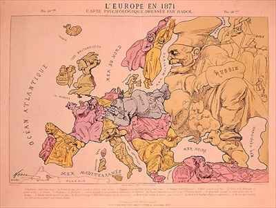 LEurope en 1871