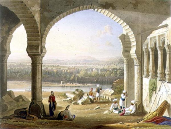 Aurungabad from the Ruins of Aurungzebes Palace