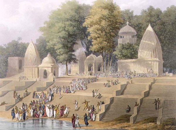 Preparation for a Suttee or the Immolation of a Hindoo Widow