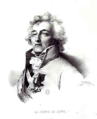 Portrait of Marshal Charles Joseph 1735-1814 Prince de Ligne