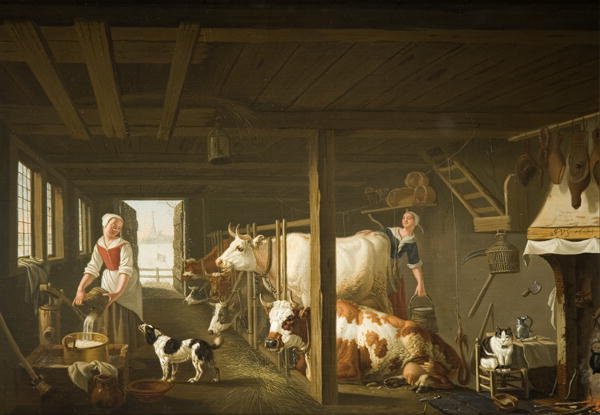 Milking in Winter