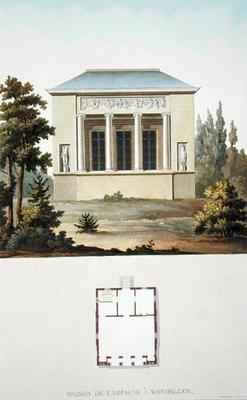 Country House at Wondelgem from Choix des Monuments Edifices et Maisons les plus remarquables du Royaume des Pays Bas