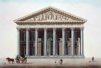 Palais Academique at Ghent from Choix des Monuments Edifices et Maisons les plus remarquables du Royaume des Pays Bas