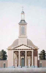 Hospice at Brussels from Choix des Monuments Edifices et Maisons les plus remarquables du Royaume des Pays Bas