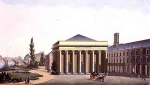 Palace of the University of Liege from Choix des Monuments Edifices et Maisons les plus remarquables du Royaume des Pays Bas