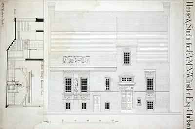 Design for House and Studio for JAM Whistler Esq Chelsea