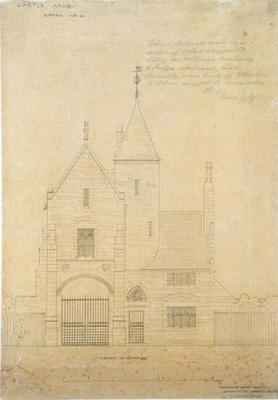 Front Elevation of Castle Ashby