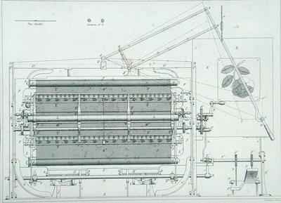Embroidering Frame from Cyclopaedia of Useful Arts and Manufactures