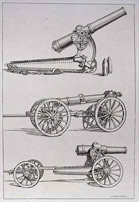 Three Forms of Artillery Gun 2