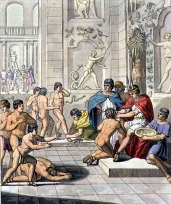 Ceremony in the Inca Capital of Cuzco Manco Capac confers distinction on the Princes of the Blood by piercing their ears