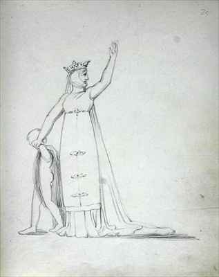Mrs Siddons as Constance with Child