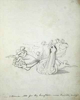 Titania Not for thy kingdom Fairies away