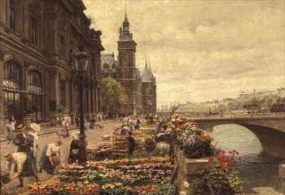 The Parisian Flower Market