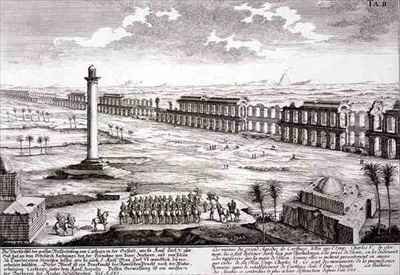 Ruins of the Great Aqueduct at Carthage