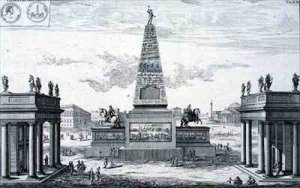 Obelisk dedicated to Marcus Aurelius Antoninus 161-80 and Lucius Aurelius Verus 161-69 Greece