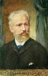 Portrait of Piotr Ilyich Tchaikovsky 1840-1893 Russian composer