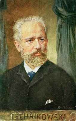 Portrait of Piotr Ilyich Tchaikovsky 1840-1893 Russian composer