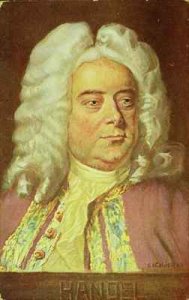 Portrait of George Frederick Handel 1685-1759