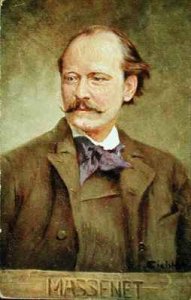 Portrait of Jules Massenet French composer