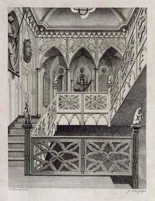 Staircase at Strawberry Hill