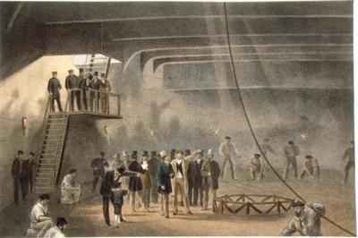 Visit of the Prince of Wales to the SS Great Eastern at Sheerness