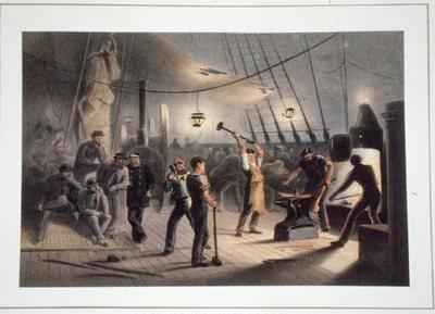 The Forge on Deck of the Great Eastern