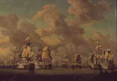 Lord Rodneys Victory over the French Fleet off Dominica