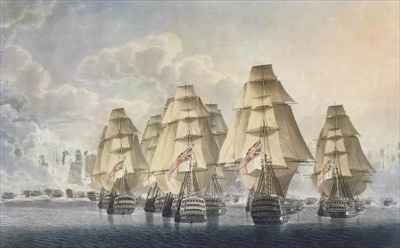 Battle of Trafalgar rear division