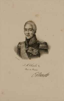 Portrait of Charles X 1757-1836
