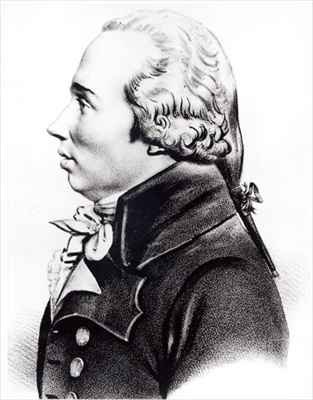 Portrait of Adrien Marie LeGendre 1752-1833 French mathematician